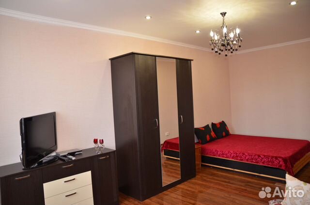 

1-к. квартира, 44 м², 2 кровати