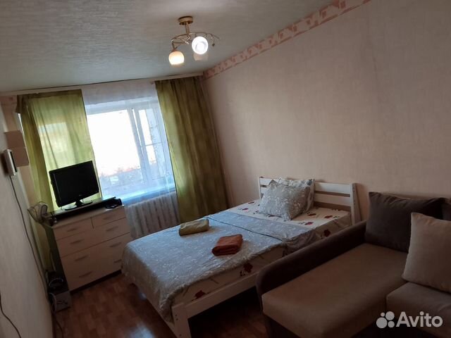 

1-к. квартира, 30 м², 2 кровати