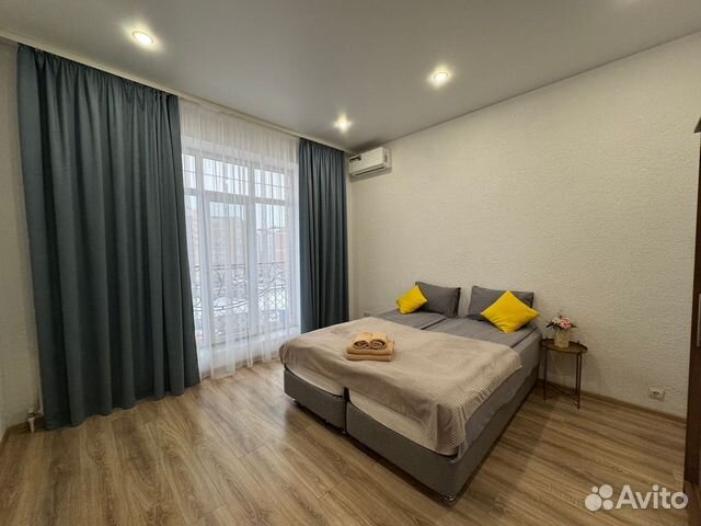 

1-к. квартира, 46 м², 2 кровати