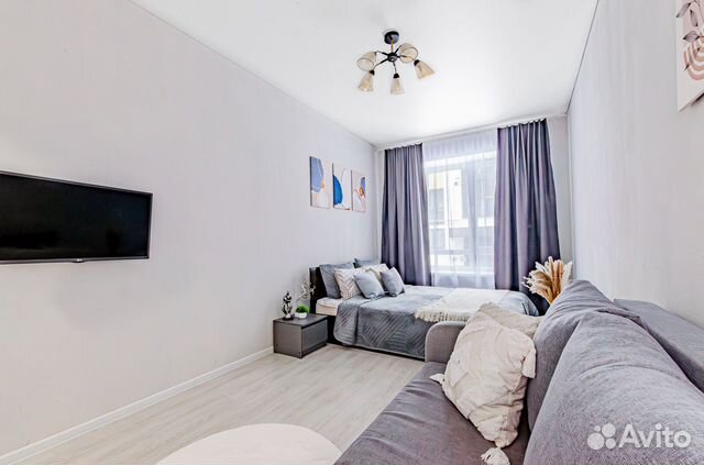 

1-к. квартира, 41 м², 2 кровати