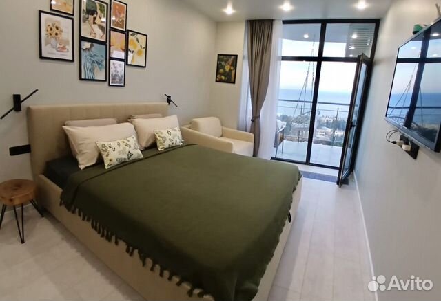 

Квартира-студия, 32 м², 2 кровати
