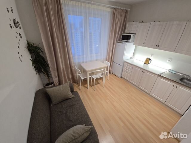 

1-к. квартира, 42 м², 3 кровати