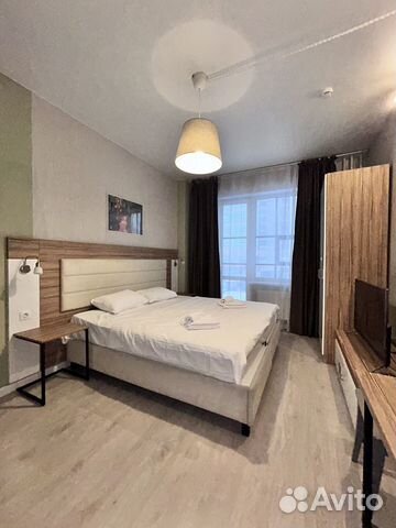 

Квартира-студия, 28 м², 2 кровати