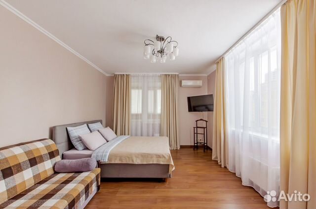 

1-к. квартира, 48 м², 2 кровати