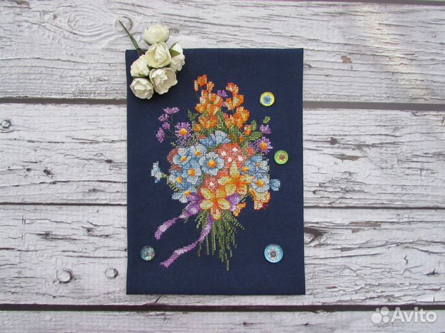 Картина вышитая крестом Картина вышитая крестом