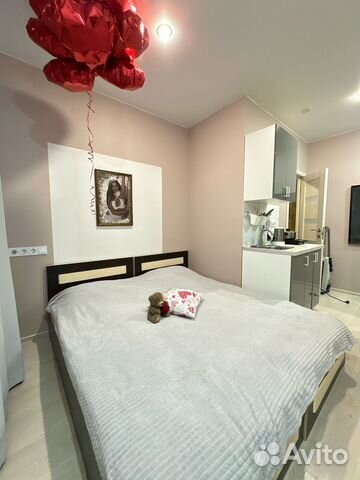 

Квартира-студия, 15 м², 1 кровать