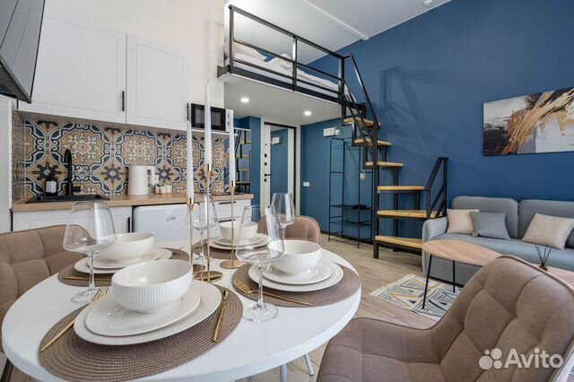 

Квартира-студия, 22 м², 2 кровати