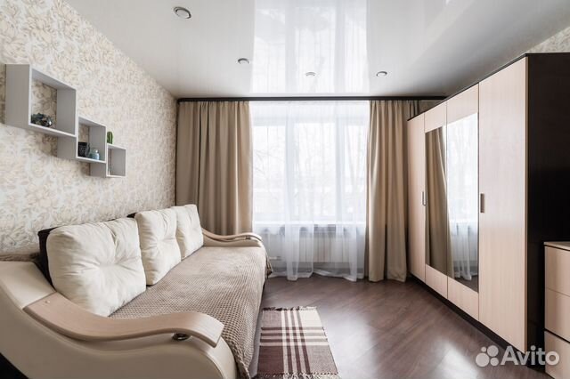 

1-к. квартира, 34 м², 2 кровати