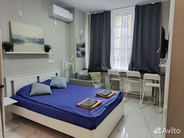 

Квартира-студия, 20 м², 2 кровати