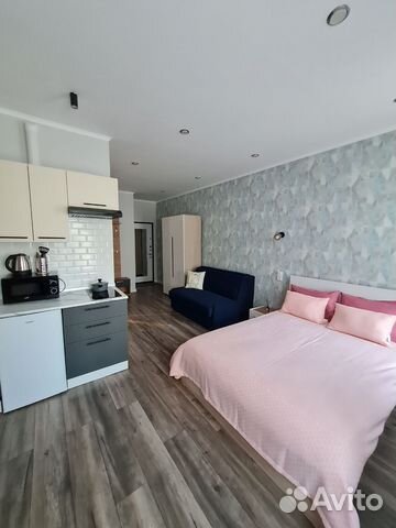 

Квартира-студия, 21 м², 2 кровати