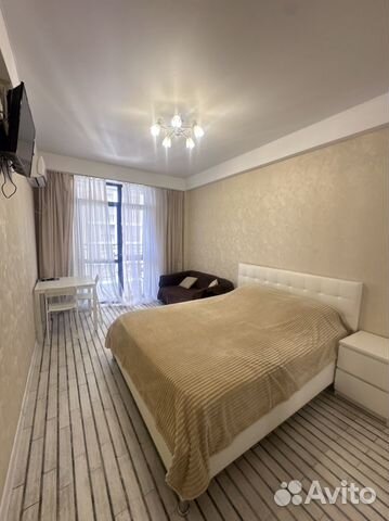 

Квартира-студия, 30 м², 2 кровати