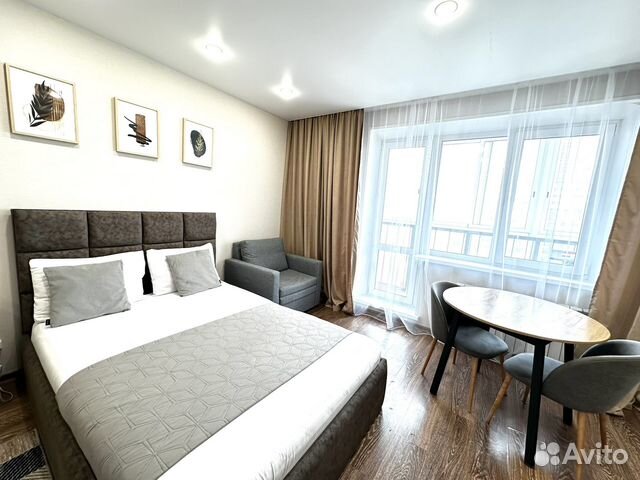 

Квартира-студия, 32 м², 2 кровати