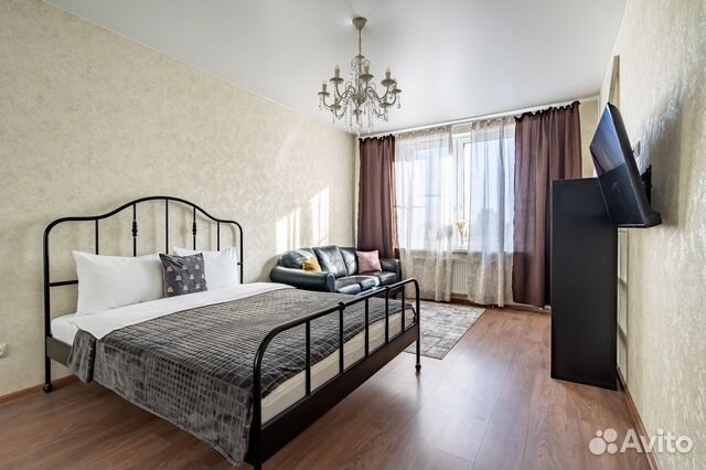 

1-к. квартира, 50 м², 3 кровати