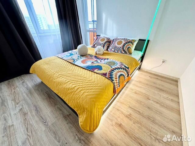 

1-к. квартира, 53,8 м², 2 кровати