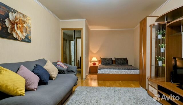 

1-к. квартира, 36 м², 2 кровати