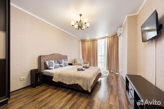 

1-к. квартира, 60 м², 2 кровати