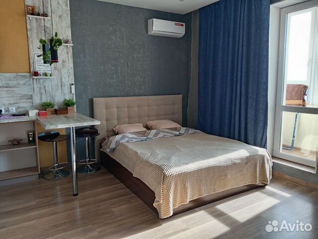 

Квартира-студия, 29 м², 2 кровати