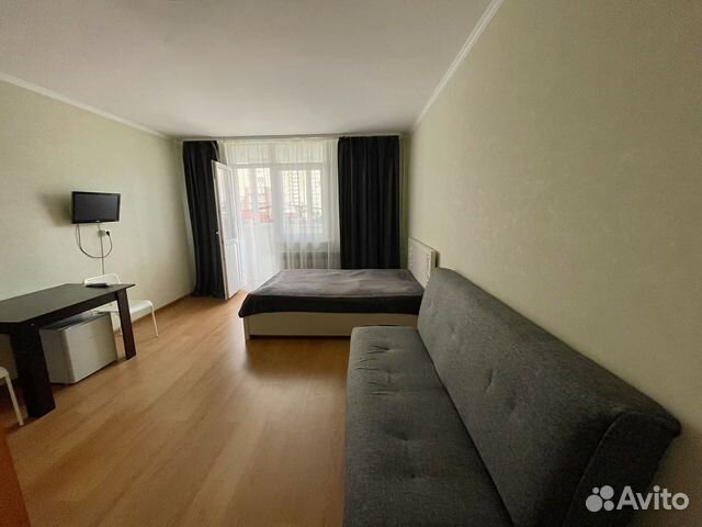 

Квартира-студия, 32 м², 2 кровати