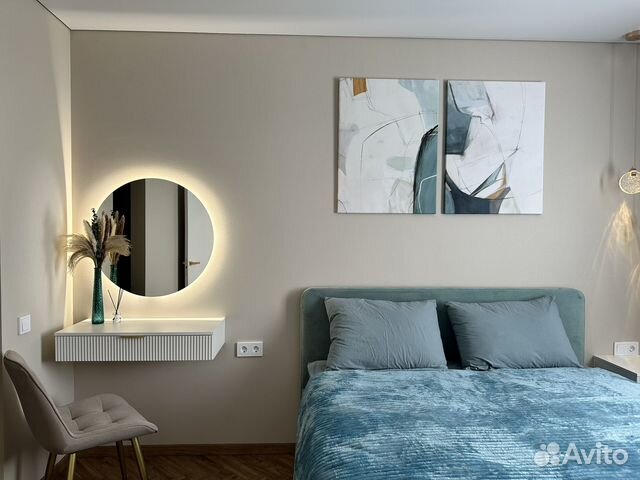 

1-к. квартира, 39 м², 2 кровати