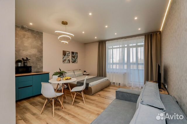

Квартира-студия, 41 м², 2 кровати