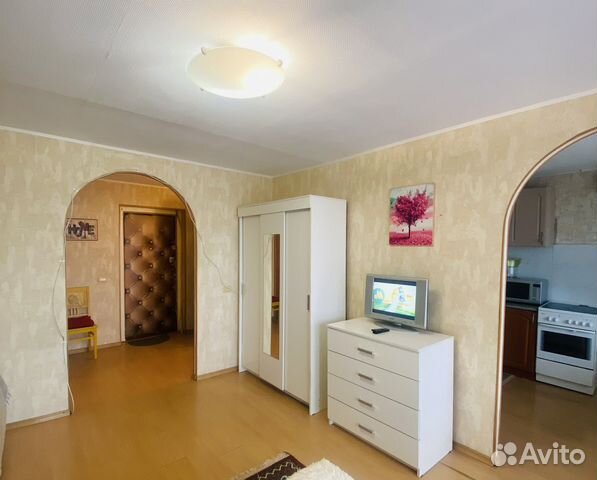 

Квартира-студия, 42 м², 2 кровати