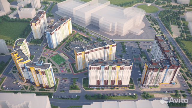 1-к квартира, 35.8 м², 14/16 эт.