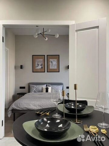 

1-к. квартира, 36 м², 2 кровати