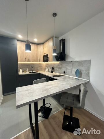 

1-к. квартира, 64 м², 2 кровати