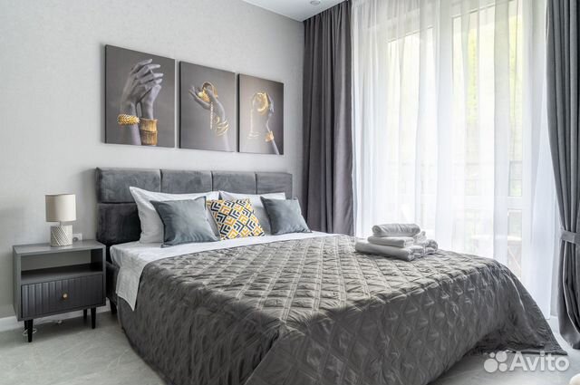 

Квартира-студия, 25 м², 2 кровати