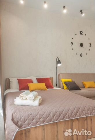 

Квартира-студия, 30 м², 2 кровати