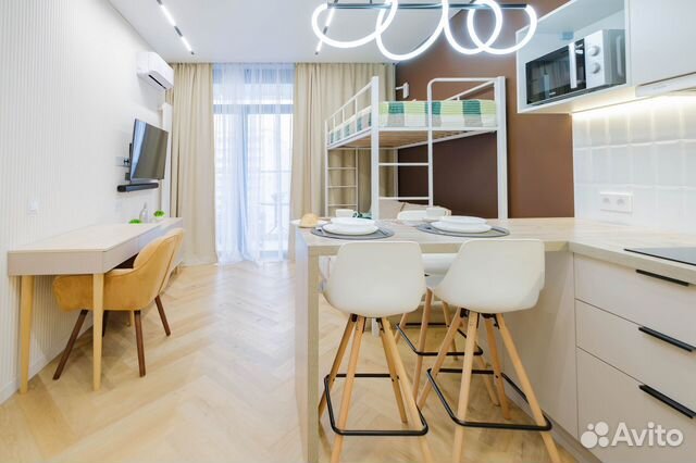 

Квартира-студия, 24 м², 2 кровати