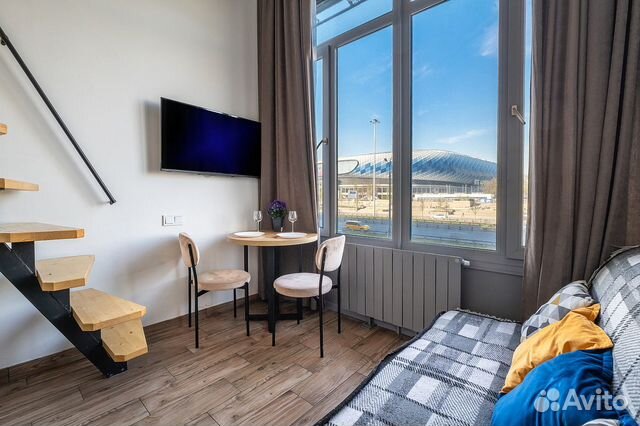 

Квартира-студия, 25 м², 2 кровати