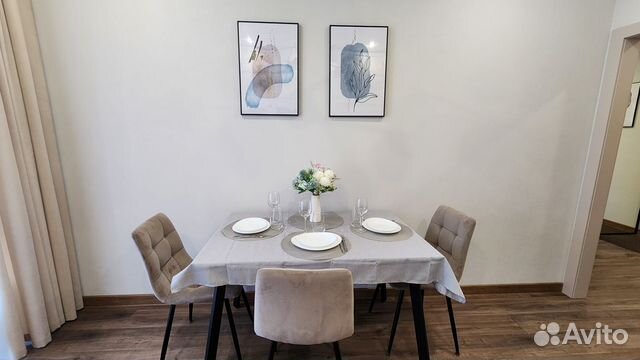 

1-к. квартира, 36 м², 2 кровати