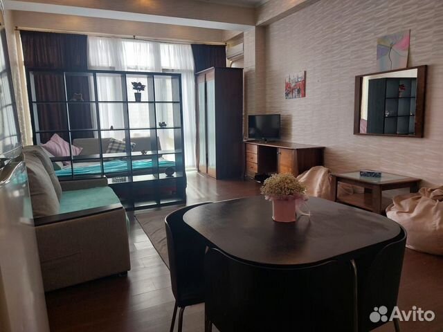

Квартира-студия, 40 м², 2 кровати