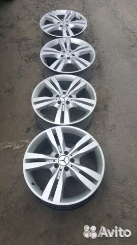 Диски литые б/у R19 5x112 Mercedes ML 4-3-2-1шт Диски литые б/у R19 5x112 Mercedes ML 4-3-2-1шт