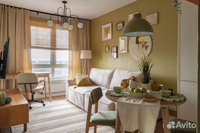 

1-к. квартира, 32 м², 2 кровати