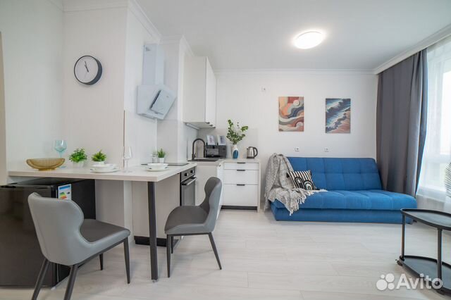 

Квартира-студия, 30 м², 2 кровати