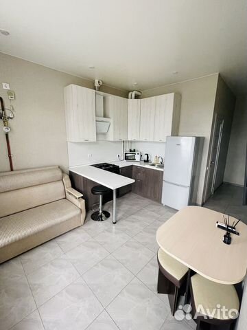 

Квартира-студия, 28 м², 2 кровати