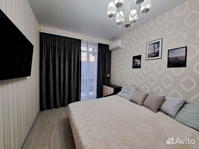 

1-к. квартира, 45 м², 2 кровати