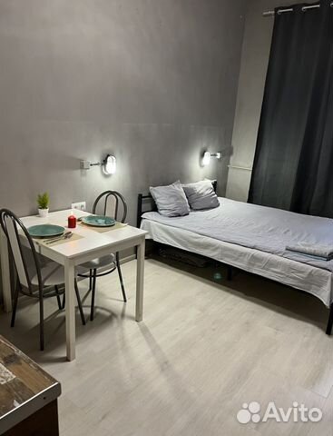 

Квартира-студия, 25 м², 2 кровати
