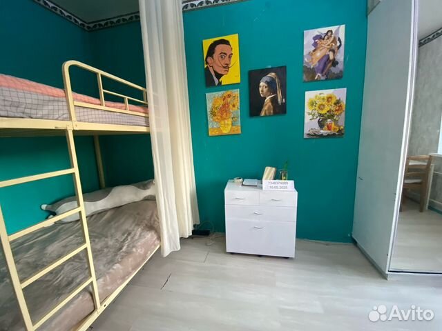 

Квартира-студия, 27 м², 1 кровать