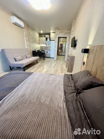 

Квартира-студия, 38 м², 2 кровати