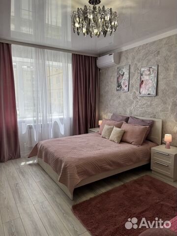 

1-к. квартира, 44 м², 3 кровати