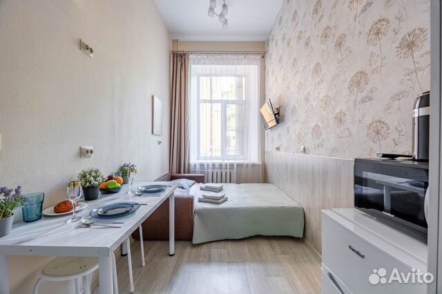 

Квартира-студия, 12 м², 1 кровать
