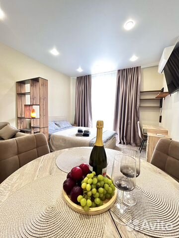 

Квартира-студия, 26 м², 2 кровати