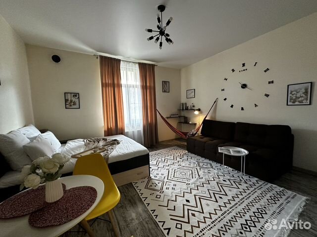 

Квартира-студия, 36 м², 2 кровати