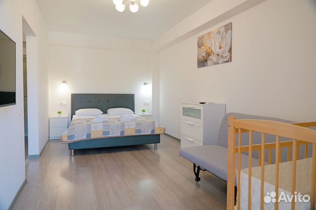 

1-к. квартира, 40 м², 2 кровати