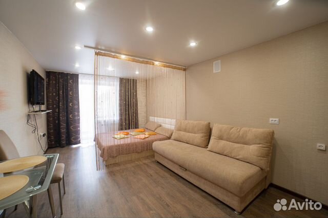

Квартира-студия, 30 м², 2 кровати