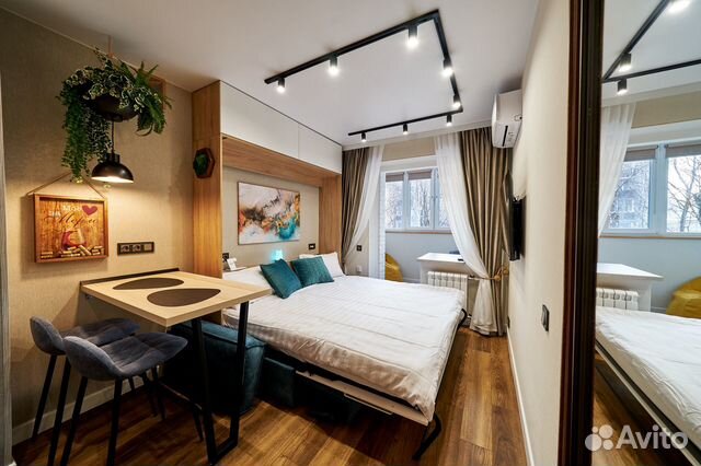 

Квартира-студия, 28,4 м², 1 кровать