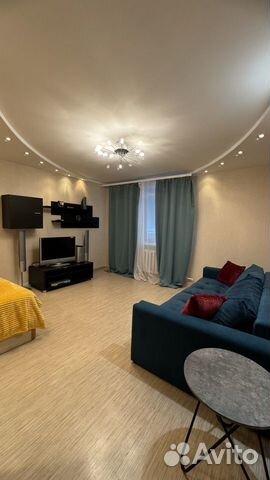 

1-к. квартира, 44 м², 2 кровати